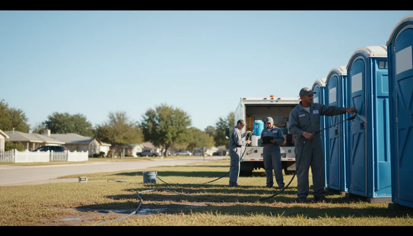 Long-Term Portable Toilet Rental in Spirit Lake, IA near me